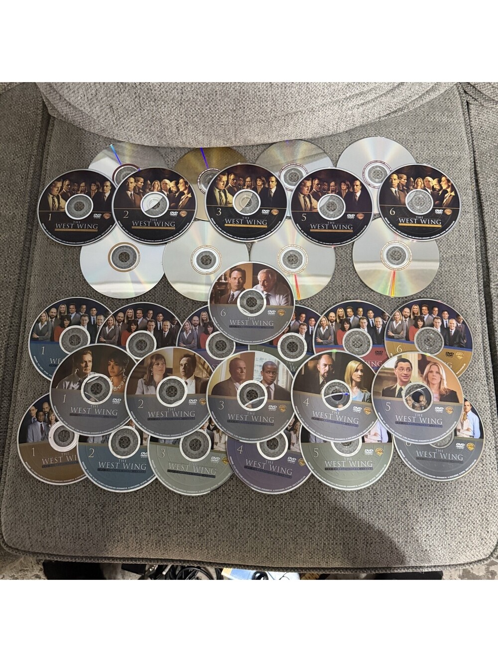 The West Wing Seasons 2-7 DVD Lot TV Series Discs Only Warner Bros Drama